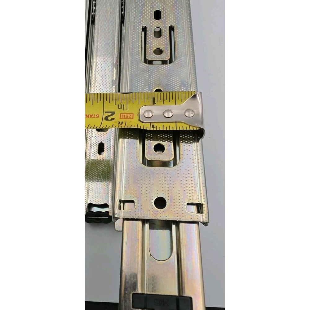 New Pair Of 22 Inch Drawer Slides With Soft Close Toolbox Slides, Drawer Slides - Picture 4 of 5